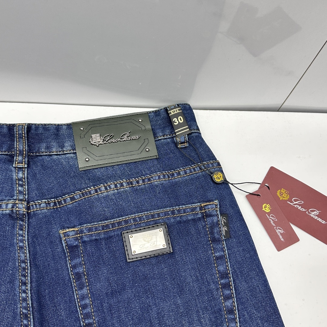 🆕Loro Piana 🔥高端定制、最新款牛仔裤 柜台同步发售 原版定制复刻 客供五金辅料 原单品质 进