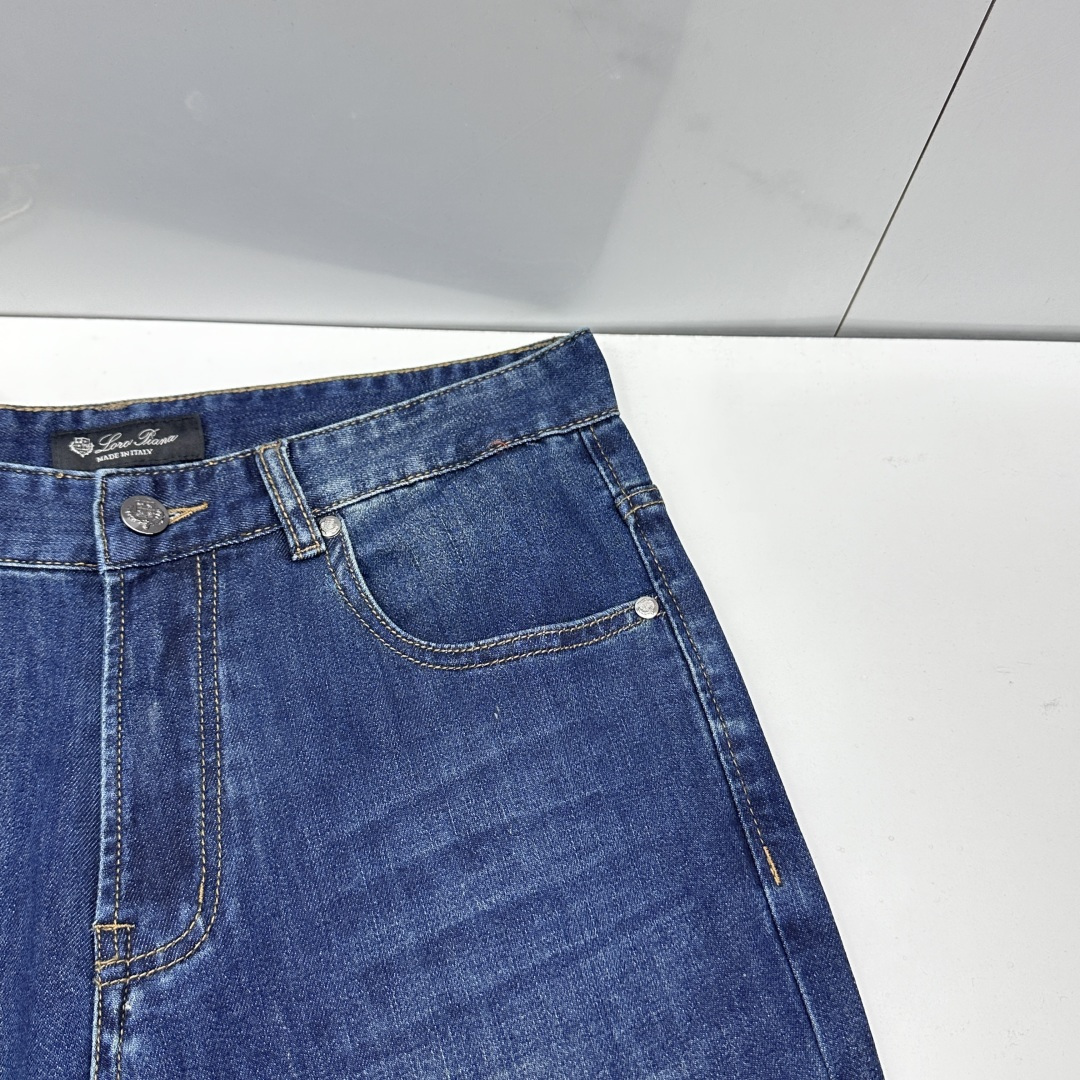 🆕Loro Piana 🔥高端定制、最新款牛仔裤 柜台同步发售 原版定制复刻 客供五金辅料 原单品质 进