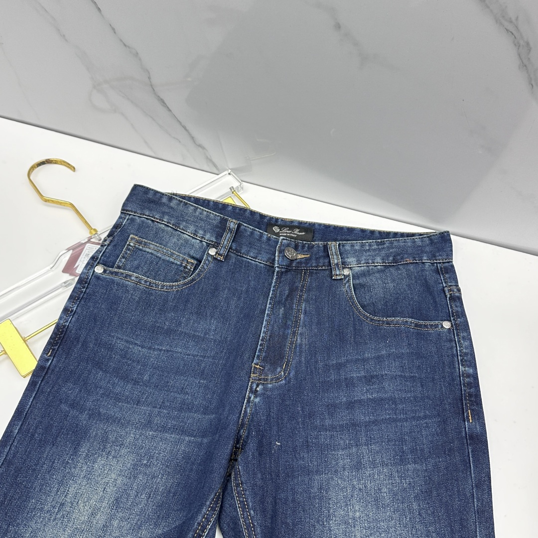 🆕Loro Piana 🔥高端定制、最新款牛仔裤 柜台同步发售 原版定制复刻 客供五金辅料 原单品质 进