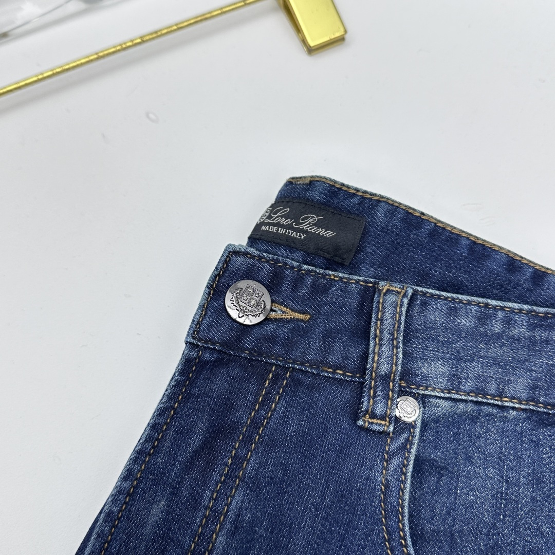 🆕Loro Piana 🔥高端定制、最新款牛仔裤 柜台同步发售 原版定制复刻 客供五金辅料 原单品质 进