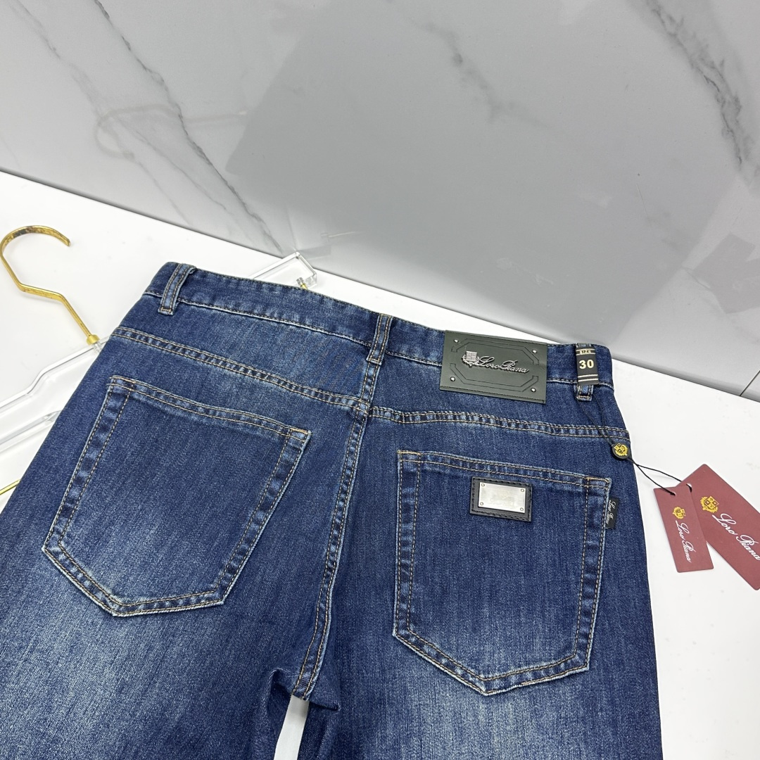 🆕Loro Piana 🔥高端定制、最新款牛仔裤 柜台同步发售 原版定制复刻 客供五金辅料 原单品质 进