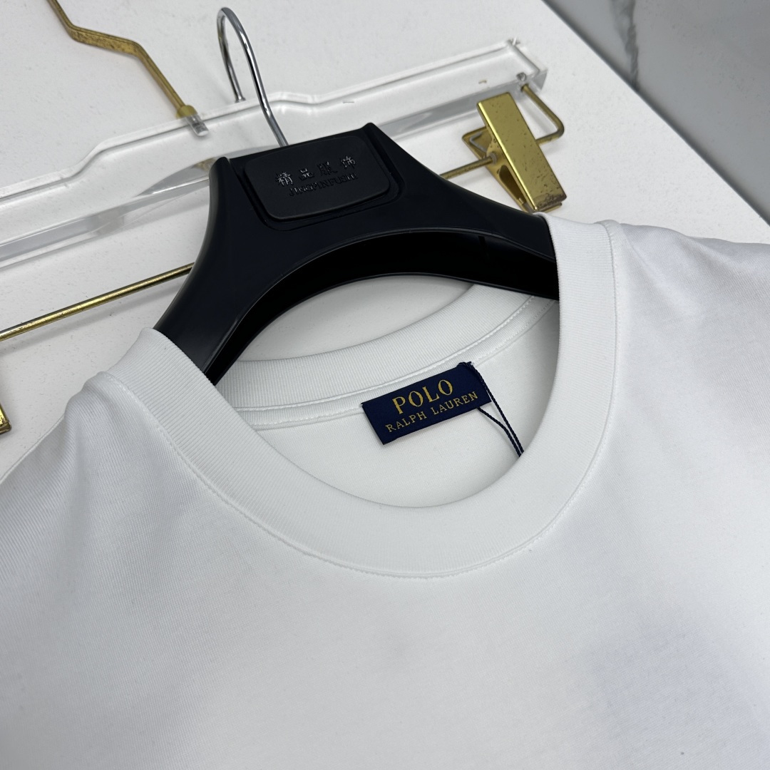 🆕POLO 新款首发专柜最新款短袖圆领T恤 高端订制 胸前logo设计 高定面料.手感柔软.穿着舒适.专
