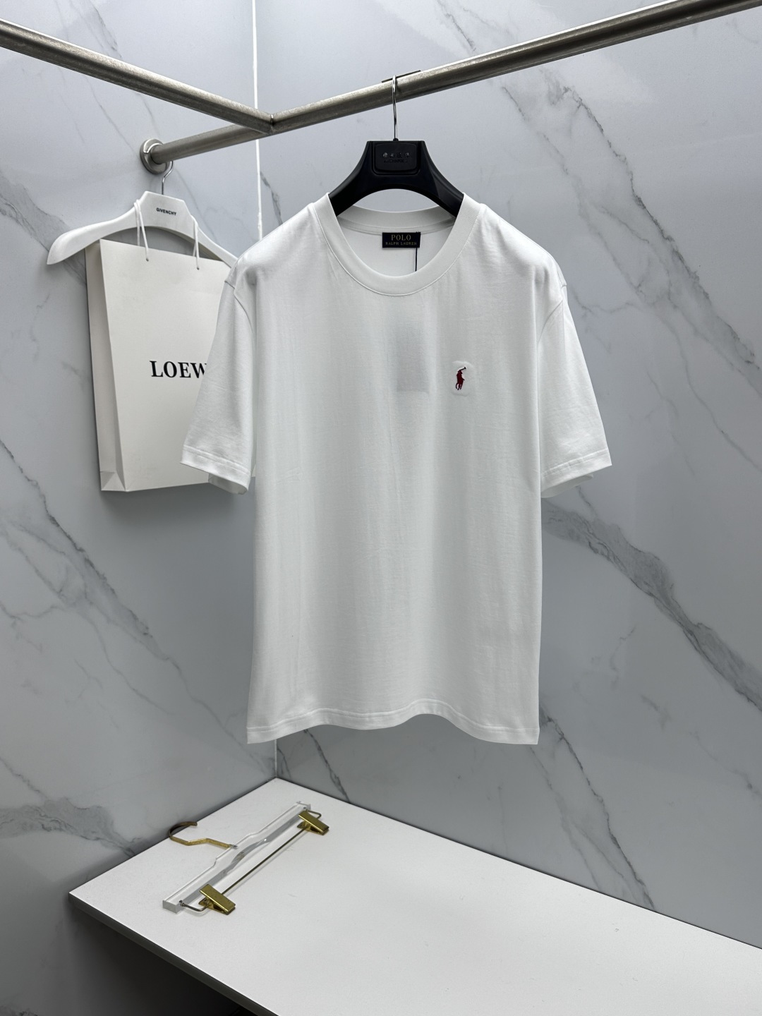 🆕POLO 新款首发专柜最新款短袖圆领T恤 高端订制 胸前logo设计 高定面料.手感柔软.穿着舒适.专