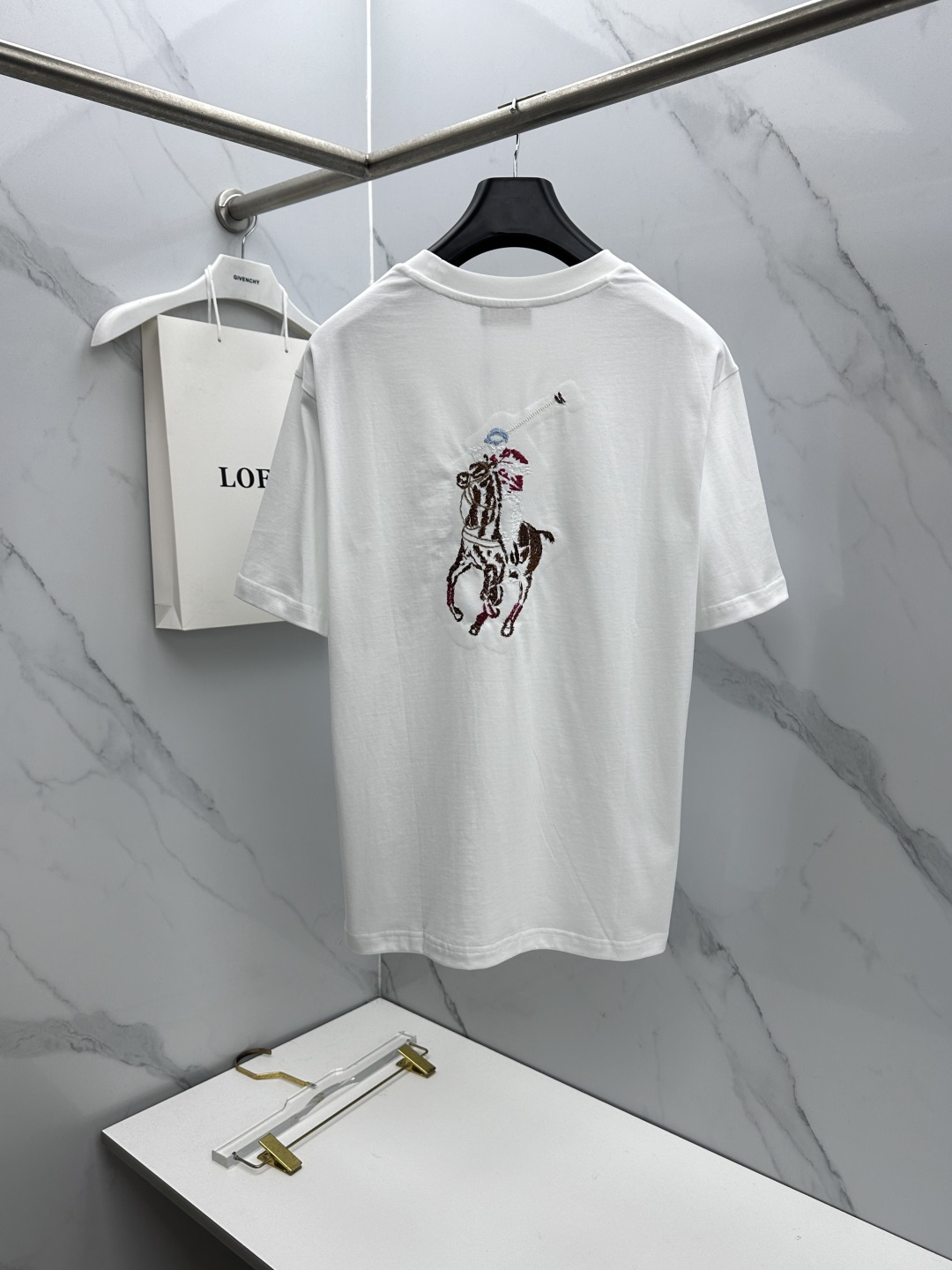🆕POLO 新款首发专柜最新款短袖圆领T恤 高端订制 胸前logo设计 高定面料.手感柔软.穿着舒适.专