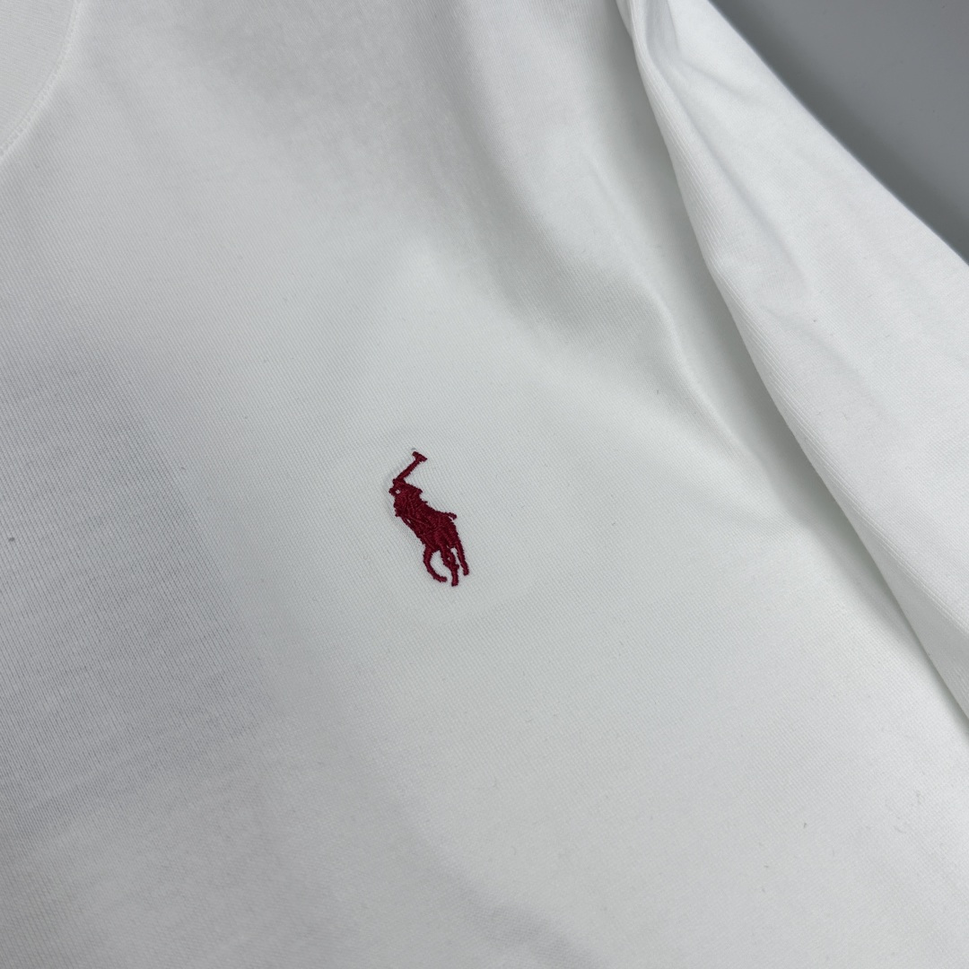 🆕POLO 新款首发专柜最新款短袖圆领T恤 高端订制 胸前logo设计 高定面料.手感柔软.穿着舒适.专