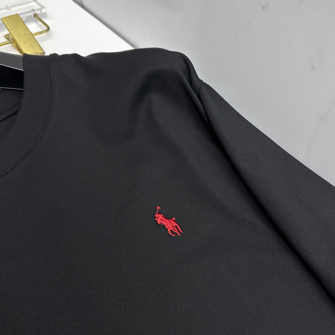 🆕POLO 新款首发专柜最新款短袖圆领T恤 高端订制 胸前logo设计 高定面料.手感柔软.穿着舒适.专