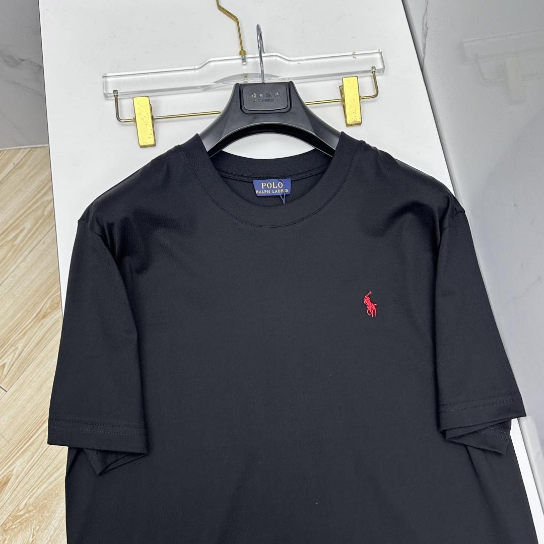 🆕POLO 新款首发专柜最新款短袖圆领T恤 高端订制 胸前logo设计 高定面料.手感柔软.穿着舒适.专