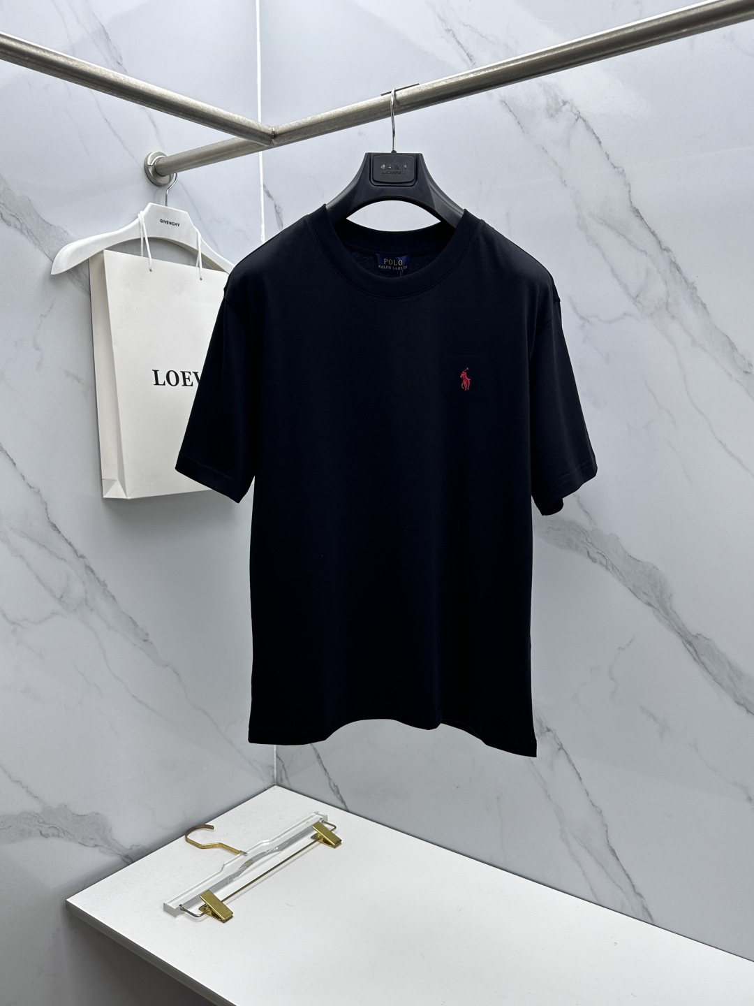🆕POLO 新款首发专柜最新款短袖圆领T恤 高端订制 胸前logo设计 高定面料.手感柔软.穿着舒适.专