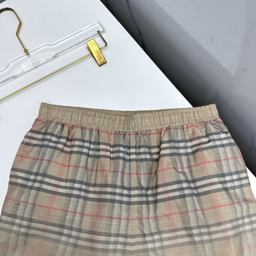 🆕Burberry巴宝莉 26ss春夏专供新款休闲裤短裤  高端版本！定制速干面料 内置网纱内衬 透气舒