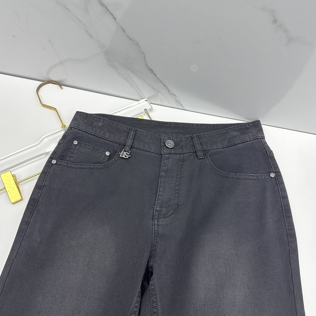 🆕DG杜嘉班纳 🔥高端定制、最新款牛仔裤 柜台同步发售 原版定制复刻 客供五金辅料 原单品质 进口固色牛