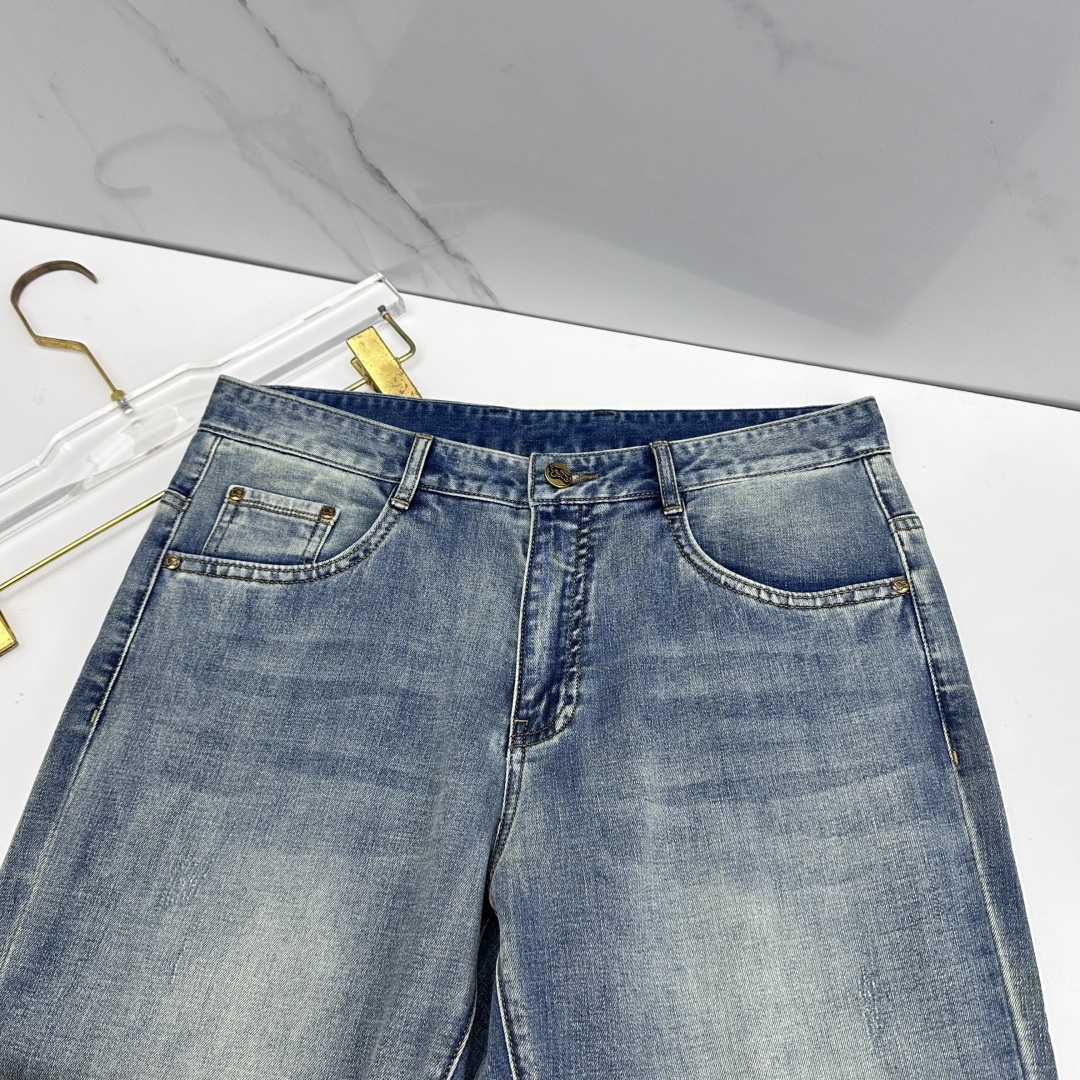 🆕Burberry巴宝莉 🔥高端定制、最新款牛仔裤 柜台同步发售 原版定制复刻 客供五金辅料 原单品质 