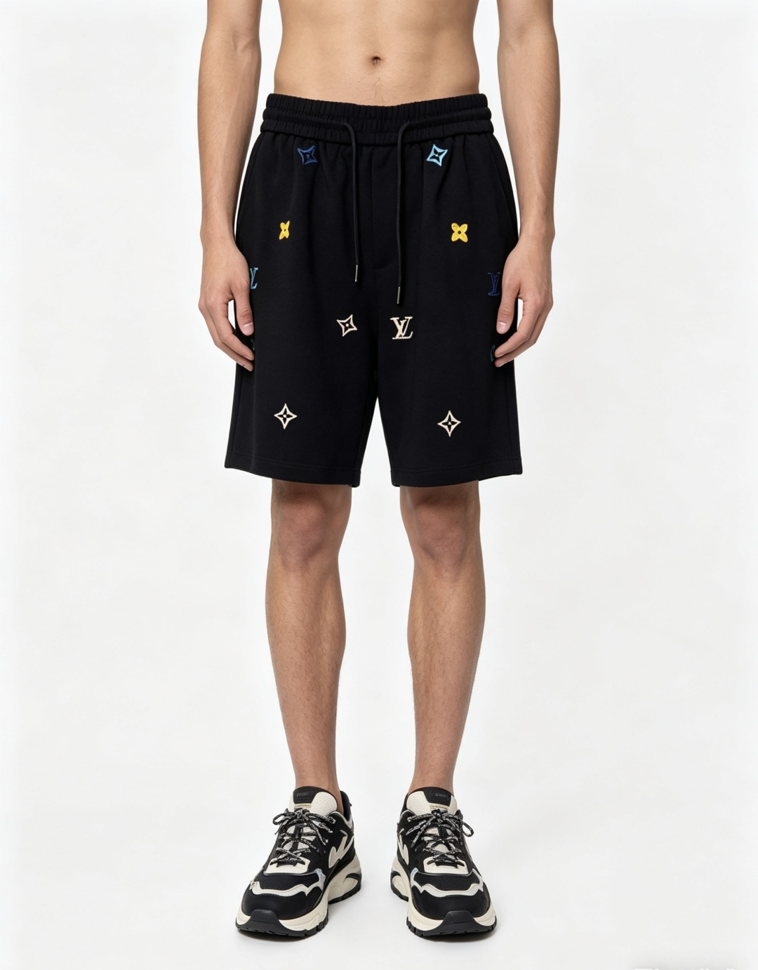NO:834878,.Lv.26 new spring and summer elastic band casual shorts, counter-customized fabrics with high breathability and comfort, impeccable details, brand element design concept, w reflects high quality. 7 feels delicate and soft!  It presents a casual cut and the upper body shape is awesome!  Size m-xxxL.m wears 28.29,,louis vuitton,shorts,19860909.Lv.26春夏新款松紧带休闲短裤,专柜定制面料 透气舒适度高,细节无可挑剔,品牌元素设计理念,w体现高品质.7手感细腻柔软！呈现休闲裁剪,上身版型超赞！码数 m-xxxL.m穿28.29,,louis vuitton,shorts,,Men's clothing