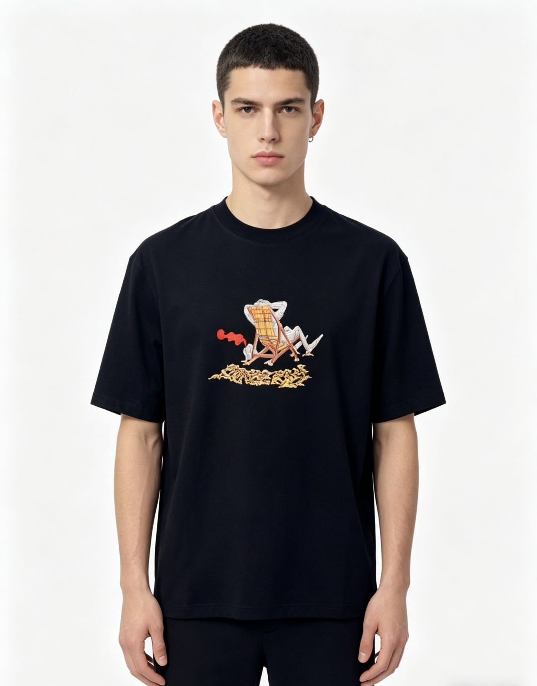 NO:834888,.Burberry.26 spring and summer new product counter debuts the latest short-sleeved round neck T-shirt, high-end customization, avant-garde and fashionable design!  The brand logo emphasizes craftsmanship design, high-end customized fabrics, soft to the touch and comfortable to wear. The high-end fabrics imported from 1f customers have a very delicate texture, exquisite details and craftsmanship. It has exquisite counter-level stitching, fine workmanship, and a highly moldable item. It can be matched with any fashion. The shape is super good. A must-have item for trendy men. Colors: white, black. Size m-3xL.m wears 175/catties, burberry, T-shirt, tees, t-shirt,19860909.巴宝莉.26春夏新品专柜首发最新款短袖圆领T恤 高端订制 设计前卫时尚！品牌logo重工艺设计,高端定制面料,手感柔软,穿着舒适,1f客供进口高档面料质感非常细腻,细节工艺精湛考究,专柜级别精致车线,做工精细,塑造性极高的一款单品,任何时装都可以搭配,版型超级好 潮男必备单品 颜色白色、黑色 尺码m-3xL.m穿175/斤,,burberry,T-shirt,tees，t-shirt,,Men's clothing