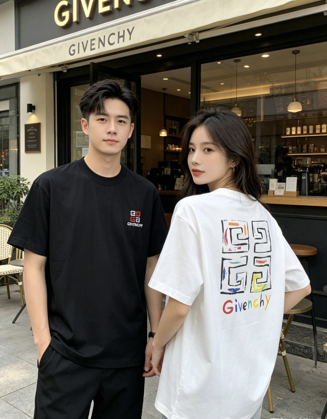 NO:839542,.Givenchy. 2026 spring and summer new fashionable round neck short-sleeved advanced customization versatile style!  It is more practical and can be easily controlled by anyone. It is made of pure cotton fabric and has a luxurious classic brand logo design. It is very classy and a must-buy for those who know the goods!  The tailoring is a slim fit. It is very delicate, shows aura, and highlights the sophistication of men. This is unique. It is just right for slim fit and the upper body effect is very good. Size m-3XL m wears 175/130, givenchy, T-shirt,19860909.纪梵希.2026春夏新品时尚圆领短袖高级定制百搭款式！更有实用感 任何人都可以轻松驾驭 采用纯棉面料制作,奢华经典品牌logo设计,非常显档次懂货的必须入！版型剪裁属于修身款 非常精致,显气场,又会凸显男士的精致,这就是独到之处,恰到好处的修身,上身效果非常赞.尺码m-3XL m穿175/130,,givenchy,T-shirt,,Men's clothing