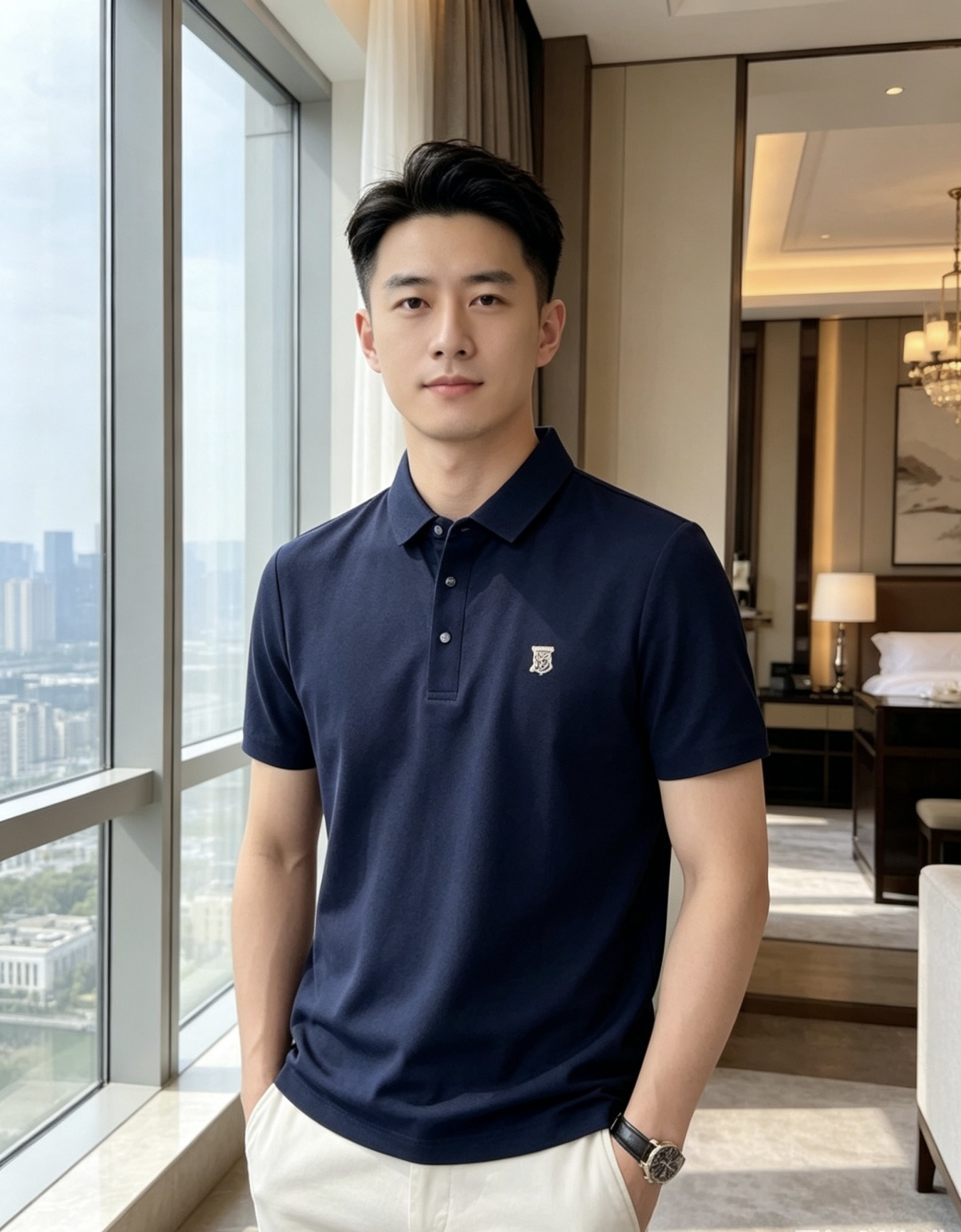 NO:847177,Burberry. Wear 200 pounds. The 2026 spring and summer new men's logo short-sleeved polo shirt continues the classic casual lapel POLO shirt. This Polo shirt is made of mercerized cotton fabric, and the timeless design can transcend fashion trends. The classic style, the 1f brand LOGO is three-dimensional and unique, making the whole body more detailed. The fitted version is comfortable, skin-friendly, and breathable. It is practical for daily commuting and leisure. Highly recommended. Size M-4XL  m wears 175/130,,burberry,T-shirt,19860909巴宝莉.穿200斤.2026春夏新款男士标识短袖polo衫,延续经典休闲翻领POLO恤.该款Polo衫采用丝光棉面料制成,隽永设计可跨越时尚潮流.经典款型,1f品牌LOGO立体别致,让整体更具细节感 合体的版型,舒适,亲肤,透气好,平时通勤休闲都很实穿的一款 强烈推荐.尺码M-4XL m穿175/130,,burberry,T-shirt,,Men's clothing