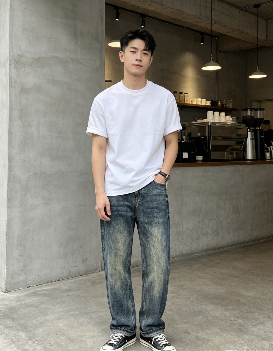 NO:945407,.D&G.2026 spring and summer high fashion style, super soft denim fabric, light washed jeans. The fabric is very special, super fine imitation cotton yarn blend, super soft and comfortable. It has the casual and casual feeling of denim, but also has a sense of relaxation and fashion. The fabric surface is refreshing, slightly elastic, super soft and can be worn for a long time. The whole pair of pants is made of traditional hand-rubbing technology, and is washed with natural stone and light fermentation. The details are exquisite.  Size 29-38,,Dolce&Gabbana,jeans,19860909.D&G.2026春夏高级时装感,超柔牛仔面料 , 浅色洗水牛仔裤. 面料很特殊,超细精仿棉纱混纺,超柔舒适感. 具备牛仔随性感 ,休闲感 ,8亦有轻松感 ,时尚感. 布面清爽,微弹力,超柔穿着时间长, 整条裤子全传统手擦工艺,自然石磨轻酵洗水.细节精致感. 尺码29-38,,Dolce&Gabbana,jeans,,Men's clothing