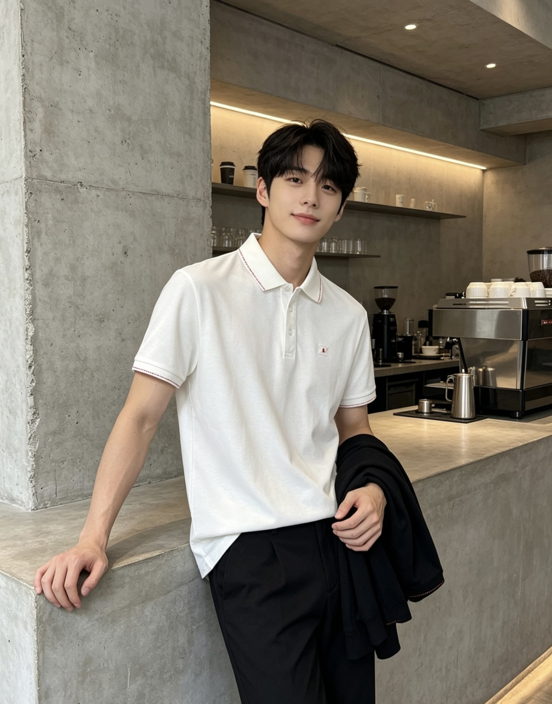 NO:903522,.Hermès.Lao Qianfeng 2026 new spring and summer men's logo short-sleeved polo shirt continues the classic business casual lapel polo shirt. This polo shirt is made of original fabrics, and the timeless design can transcend fashion trends. Classic style, w5 brand LOGO is three-dimensional and unique, making the whole body more detailed. Fitted version, the fabric is made of cotton bead material, comfortable, skin-friendly, breathable, and practical for daily commuting and leisure. Highly recommended. Size M-3XL  m wears 175/130,,hermes,T-shirt,19860909.爱马仕.老钱枫2026春夏新款男士标识短袖polo衫,延续经典商务休闲翻领POLO恤.该款Polo衫采用原版面料制成,隽永设计可跨越时尚潮流.经典款型,w5品牌LOGO立体别致,让整体更具细节感 合体的版型,面料采用全棉珠地料,舒适,亲肤,透气好,平时通勤休闲都很实穿的一款 强烈推荐.尺码M-3XL m穿175/130,,hermes,T-shirt,,Men's clothing