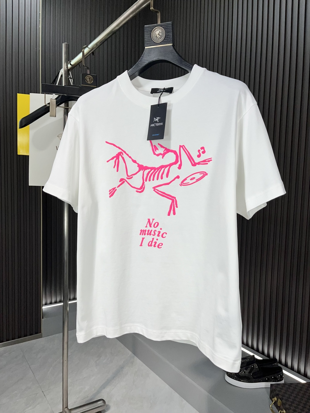 NO:133929,Archaeoptera Bird's new spring and summer 2025 round neck short-sleeved T-shirt, which uses imported top-grade pure cotton fabrics, soft and delicate. Men's wardrobe is indispensable. It can be matched with various clothing anytime and anywhere to meet your daily life needs. The fabrics we choose are all used by first-line brands, skin-friendly and smooth, and the clothes design is also very simple and elegant!  Comfort and breathability are perfect!  The fabric attributes are excellent!  High-end 39670 Size S-2XL BJL,arc'teryx,T-shirt,tees,t-shirt,alexander wang19860909始祖鸟2025春夏新品 圆领短袖T恤,采用进口顶级纯棉面料 柔软细腻 男人的衣柜都少不了基础 随时随地都可以拿来搭配各种服饰,满足您日常生活需求 .我们所选择的面料都是一线品牌所使用的 ,亲肤挺滑手感,衣服设计也是非常的简洁大方！舒适性与透气性完美兼备！面料属性皆为上乘！高级感十足39670 尺码S-2XL BJL,arc'teryx,T-shirt,tees，t-shirt,alexander wang,Men's clothing