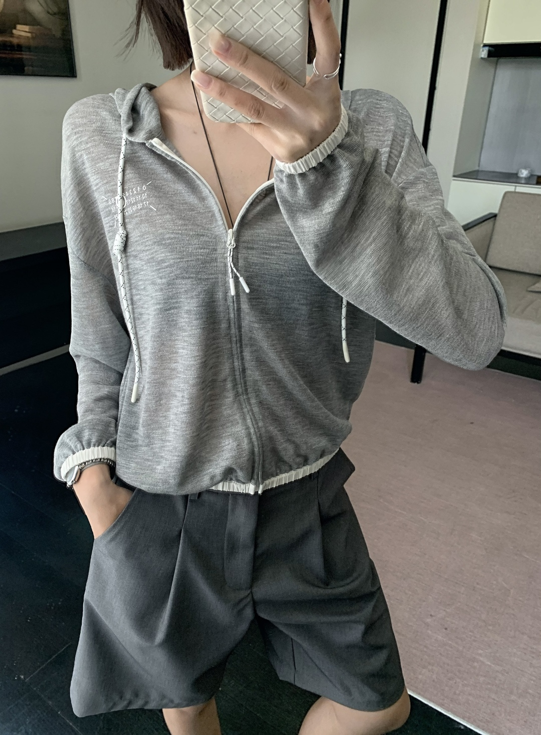 NO:833653,MM6 linen cardigan, masion margiela,19860909MM6麻料开衫,,masion margiela,,Women's clothing