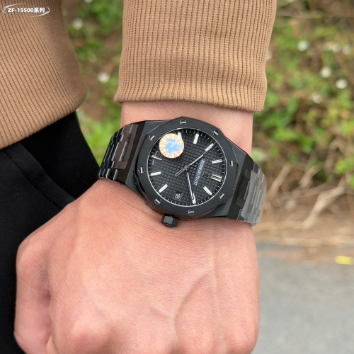 Audemars Piguet 15500 Series V2 Automatic Men's Watch Black Stainless Steel 1 Audemars Piguet 15500 Series V2 Automatic Men's Watch Black Stainless Steel