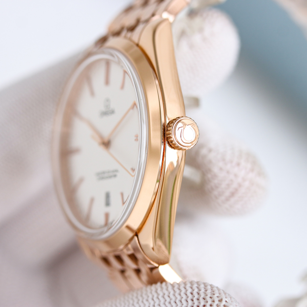 OMEGA 碟飞名典大三针系列 手动机械腕表手表 7