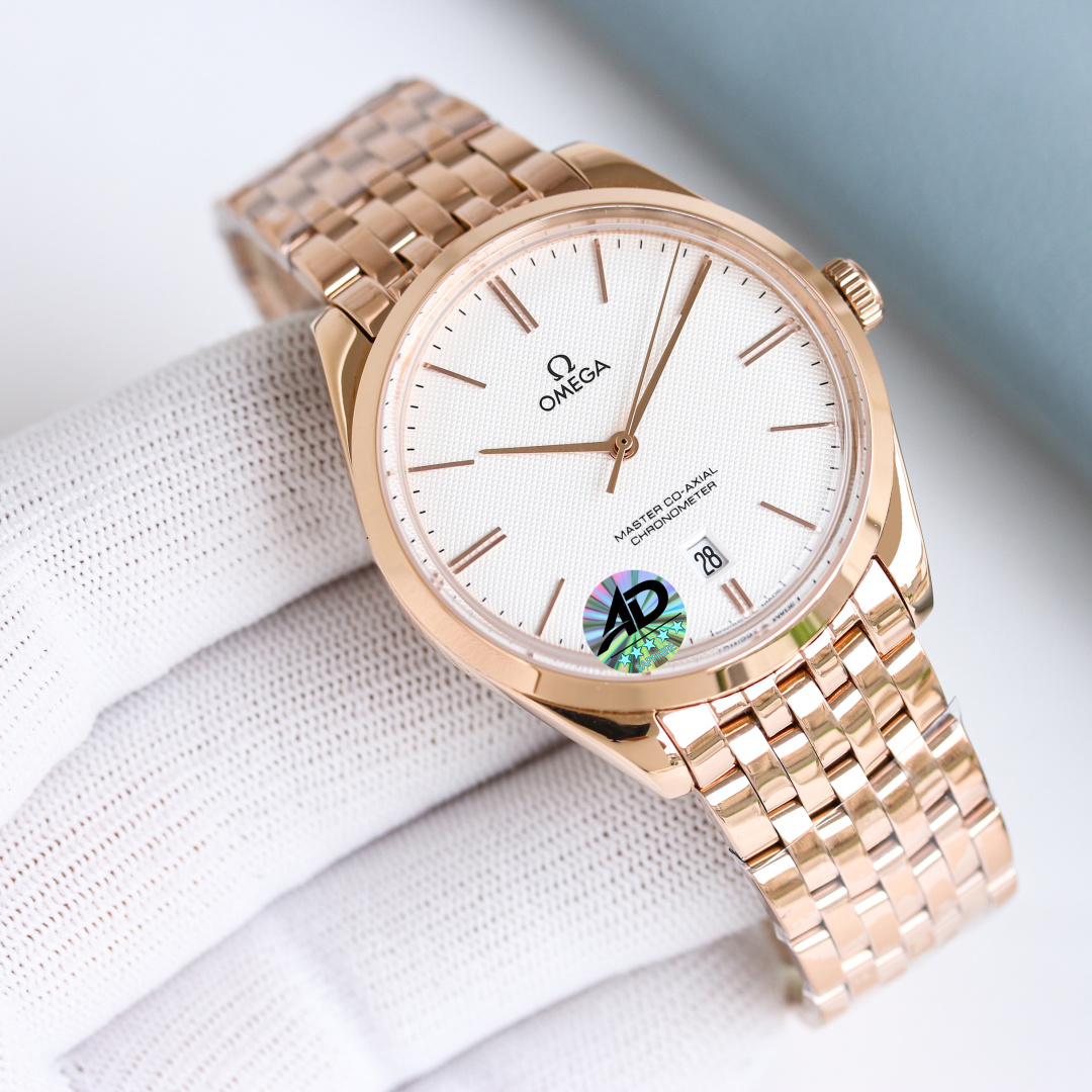 OMEGA 碟飞名典大三针系列 手动机械腕表手表 5