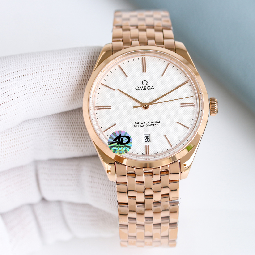 OMEGA 碟飞名典大三针系列 手动机械腕表手表 6