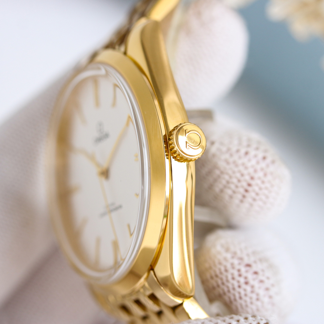 OMEGA 碟飞名典大三针系列 手动机械腕表手表 7