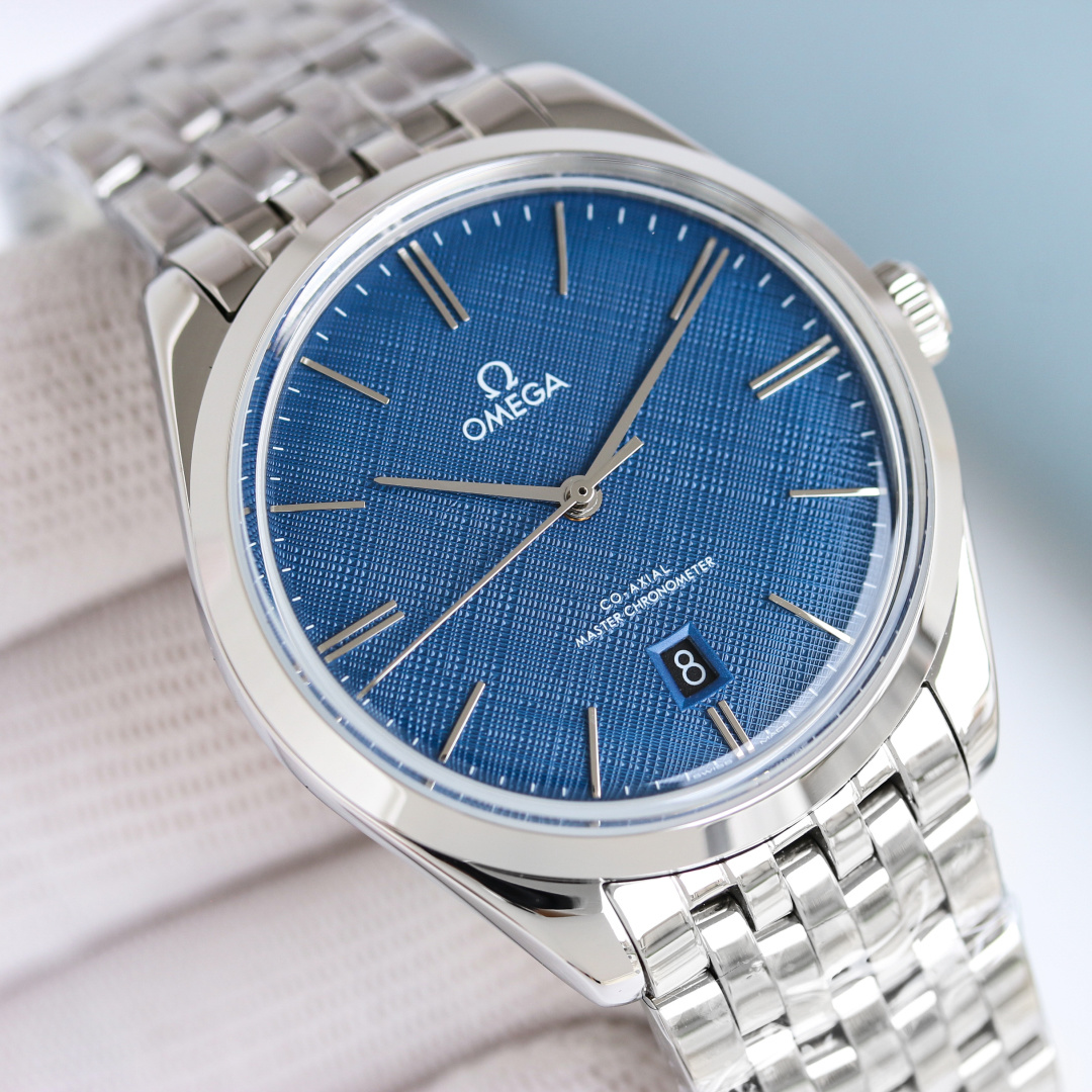 OMEGA 碟飞名典大三针系列 手动机械腕表手表 6