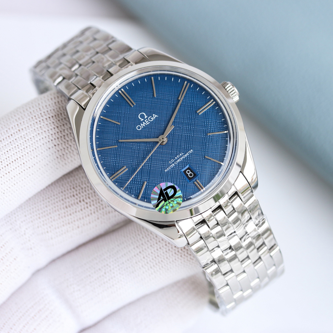 OMEGA 碟飞名典大三针系列 手动机械腕表手表 4