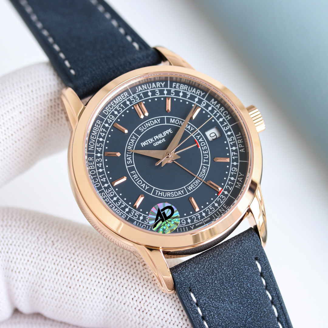 Patek Philippe Complications 5212A-001 Replica Watch, Blue Leather Band
