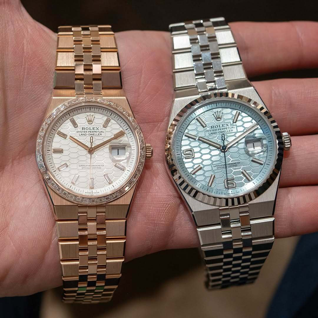 Rolex Land-Dweller Automatic Watch with Honeycomb Dial, 40mm 3 cmp i1748979635919 1885 0 1
