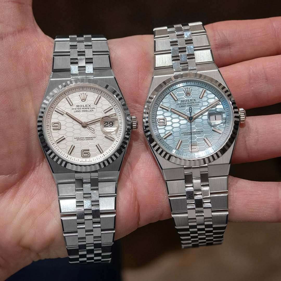 Rolex Land-Dweller Automatic Watch with Honeycomb Dial, 40mm 4 cmp i1748979635919 6992 0 2