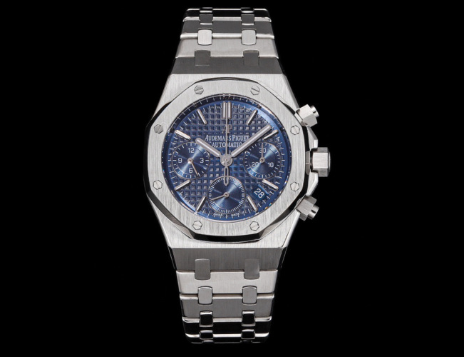 Audemars Piguet Royal Oak Chronograph Blue Dial Stainless Steel Watch 1 Audemars Piguet Royal Oak Chronograph Blue Dial Stainless Steel Watch