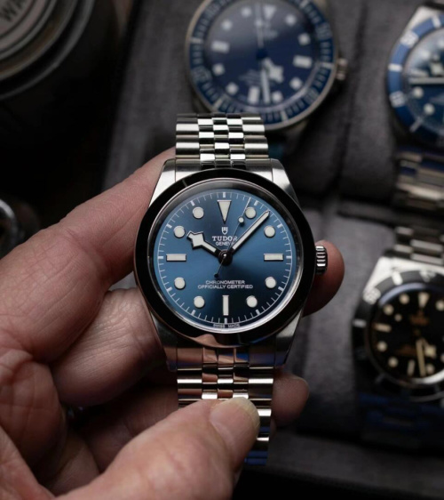 Tudor Black Bay Blue Dial Stainless Steel Men's Watch - M79540-0006 1 Tudor Black Bay Blue Dial Stainless Steel Men's Watch - M79540-0006