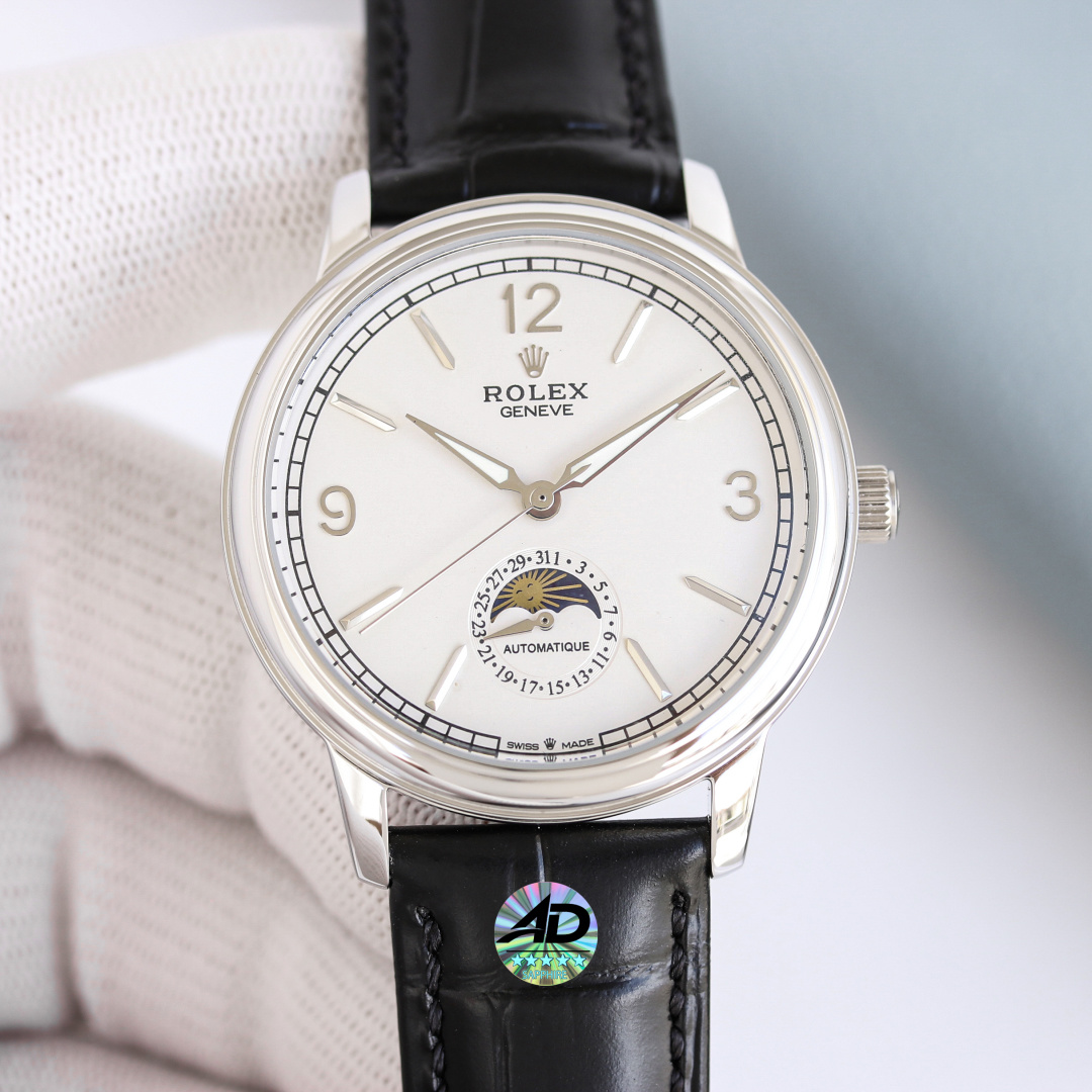 Rolex（劳力士） Style Blue Leather Watches Lookbook Reference image 1