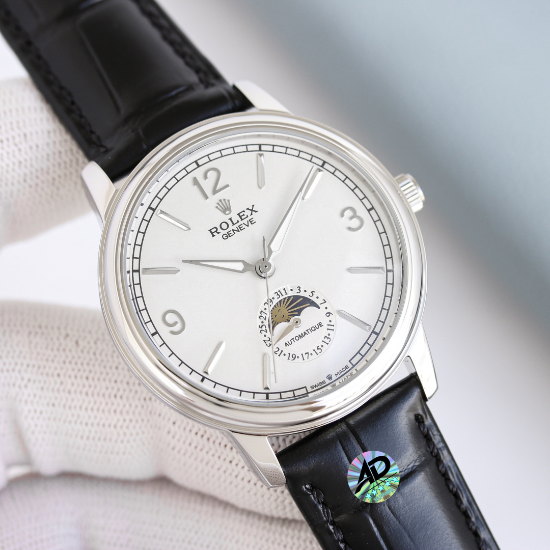 Rolex（劳力士） Style Blue Leather Watches Lookbook Reference image 2