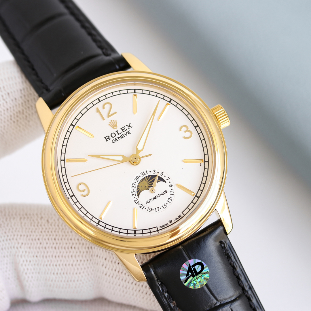 Rolex（劳力士） Style Blue Leather Watches Lookbook Reference image 2