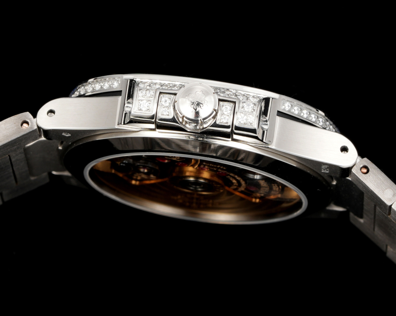 Luxurious Unified 8050 Wristwatch: Custom Design with Snowflake Drills and Rubies - 图片 6