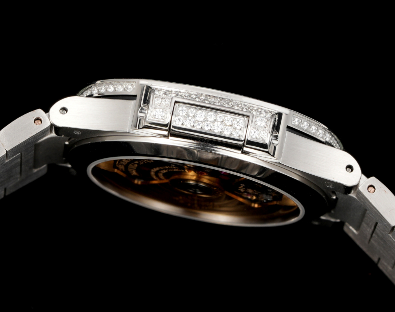 Luxurious Nautilus 8050 Watch Collection with Ruby and Snowflake Drills - 图片 8
