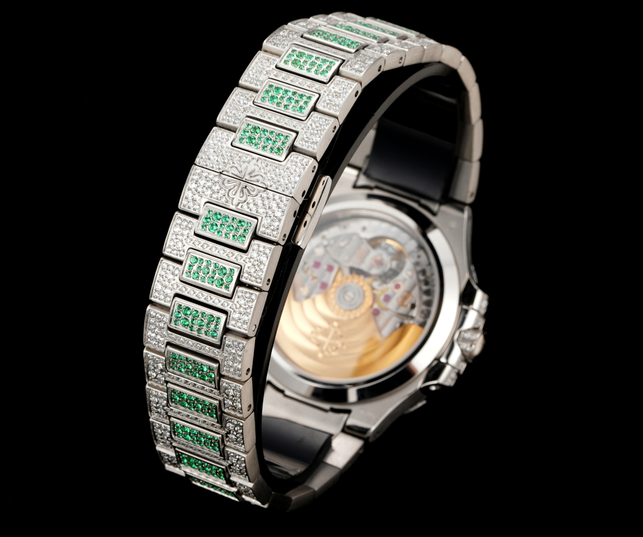 Luxurious Nautilus 8050 Watch Collection with Ruby and Snowflake Drills - 图片 9