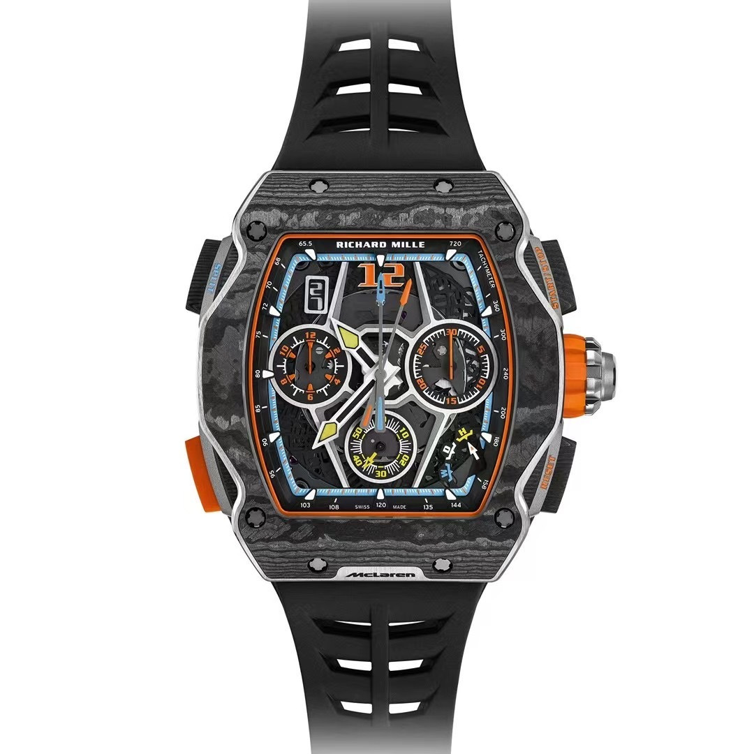NO:336997,New watch RICHARD MILLE launches RM 65-01 McLaren W1 automatic chronograph McLaren W1 supercar inspiration RICHARD MILLE launches the fourth work designed in collaboration with British supercar manufacturer McLaren - 