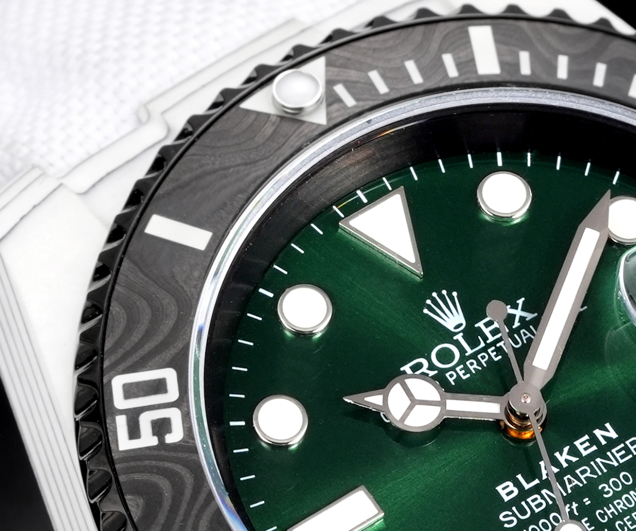 Rolex Submariner Custom Carbon Fiber Watch - Modified with 3135 Movement 5 cmp i1754593440829 7044 0 4