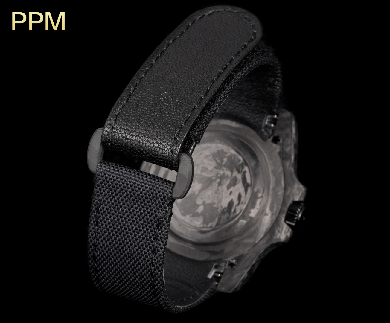 Rolex Submariner Carbon Fiber Watch, PPM Custom, Caliber 3135 - Unique Timepiece 10 cmp i1754593538957 3777 0 8