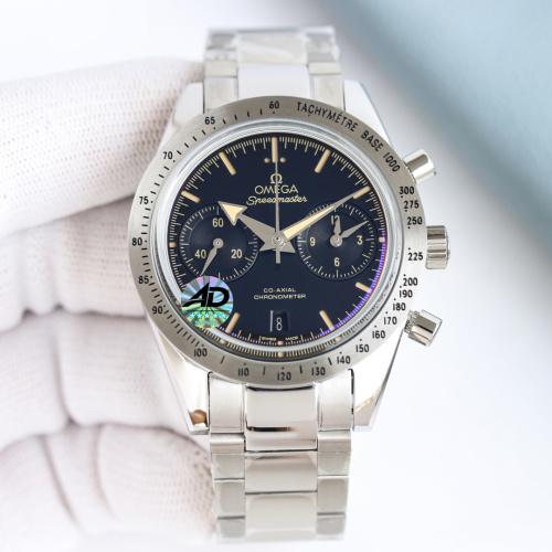 Omega Speedmaster Automatic Chronograph Watch, Black Dial, Steel Bracelet 1 Omega Speedmaster Automatic Chronograph Watch, Black Dial, Steel Bracelet