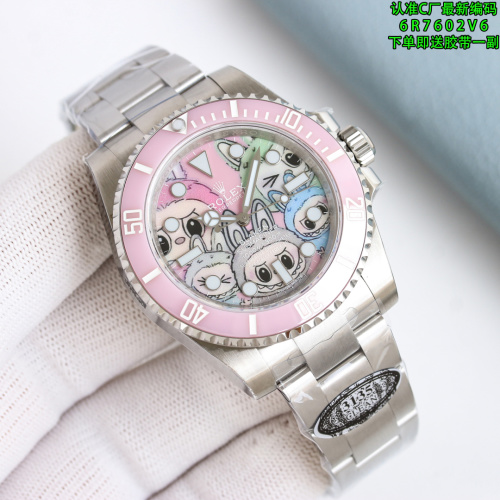 Rolex & Labubu Rolex Black Limited Edition Pink Water Ghost Watch 1 Rolex & Labubu Rolex Black Limited Edition Pink Water Ghost Watch