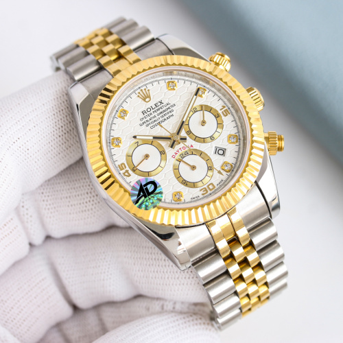 Rolex Daytona Two-Tone Stainless Steel Men's Watch with Diamond Accents 1 Rolex Daytona Two-Tone Stainless Steel Men's Watch with Diamond Accents