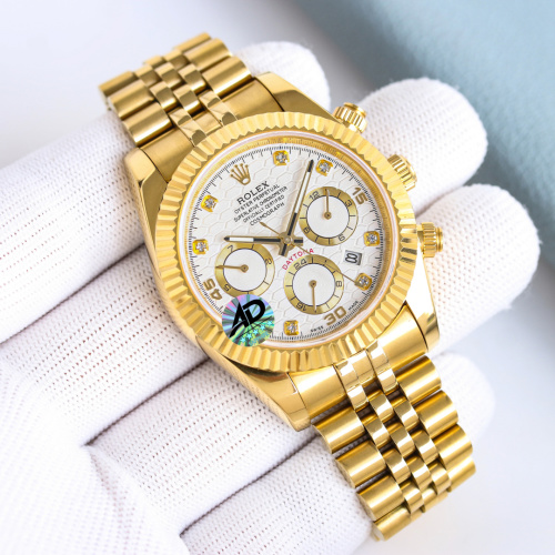 Rolex Daytona Multifunction Gold Watch with Diamond Markers and Chronograph 1 Rolex Daytona Multifunction Gold Watch with Diamond Markers and Chronograph