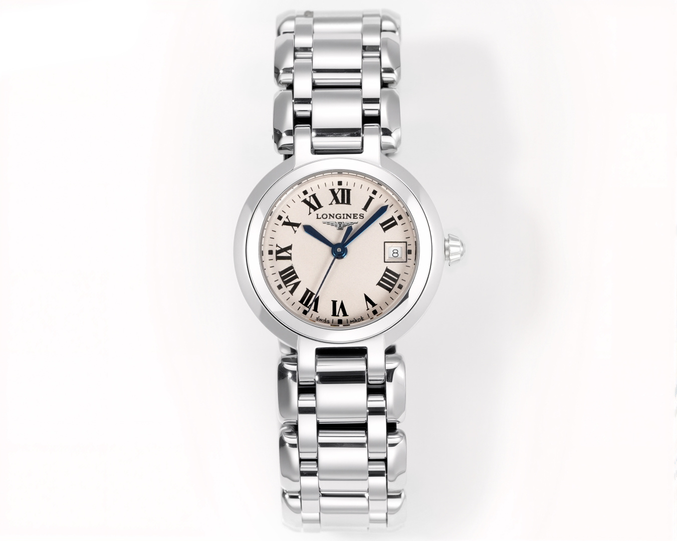 NO:553266,KB Longines LONGINES's ingenuity [Lady on the wrist] - The Longines Xinyue series watch is elegant and unique. It has an elegant and unique appearance, Swiss Ronda quartz movement, accurate travel time and long-lasting battery life. [Case] ​​The size of the watch is 26.5mm   A masterpiece of ingenuity. [Movement] adopts the same Swiss quartz movement as the original one. [Steel Band] The wavy strap is dynamic and close to the hand, with a lustrous luster. Each strap section has been carefully and meticulously polished by KB watchmakers to ensure that the luster and shape are flawless.  It is the same as the original version. [Hands] are consistent with the original ones and use burnt steel blue needles. [Surface] The natural white mother-of-pearl scales are inlaid with moissanite for more sparkle. The Roman scales are consistent with the original ones and have a more three-dimensional feel. The off-white surface has a strong grainy feel and is more upscale!  Welcome to reprint! Exquisitely recommend the highly restored Xinyue series women’s quartz watch!  ,,longines19860909KB浪琴 LONGINES 匠心之作【落落大方 腕间淑女] --浪琴表心月系列腕表优雅而至.典雅别致的外观,瑞士朗达石英机芯,走时精准,续航持久.【表壳]腕表尺寸26.5mmX7.3mm.圆润的曲线式设计使得壳体别致精巧.举手投足之间,落落大方.每一件表壳均是 KB 的匠心精品.【机芯]和原装一致采用瑞士石英机芯.【钢带】波浪型的表带动感贴手,光泽流盼.每一粒表带截,都经过KB制表师精心细致的打磨,确保光泽和形状完美无瑕,吻合原版.【表针]与原装一致采用烧钢蓝针.【表面】采用天然白贝母刻度镶嵌莫桑钻更具闪亮.罗马刻度与原装一致凸起,更具立体感,与原装一致米白的表面颗粒感极强更显高档！欢迎转载!精致推荐高还原度心月系列女士石英腕表！,,longines,Watch