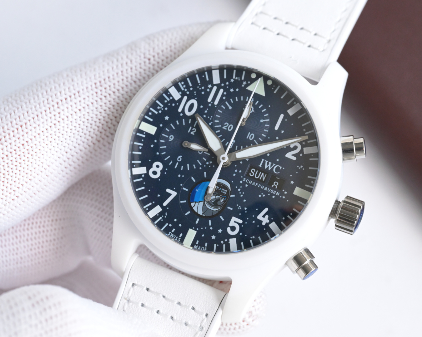 IWC V3 . 1: . . 2. 3. 4. 5. 6. AR 7: 8: 44.5mmX15.7mm —— 7750